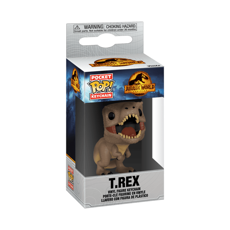 FUNKO POP KEYCHAIN: JW3 - T-REX 889698553001