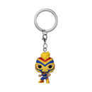 FUNKO POP KEYCHAIN: MARVEL LUCHA LIBRE - CAPTAIN MARVEL 889698538947