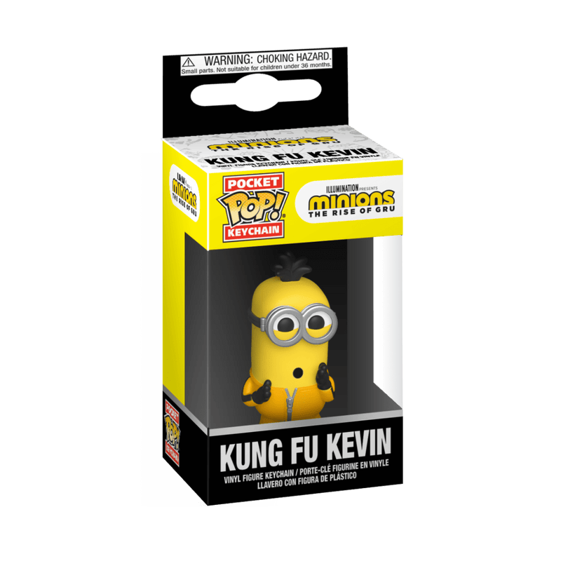 FUNKO POP KEYCHAIN: MINIONS 2 - KUNG FU KEVIN 889698477987