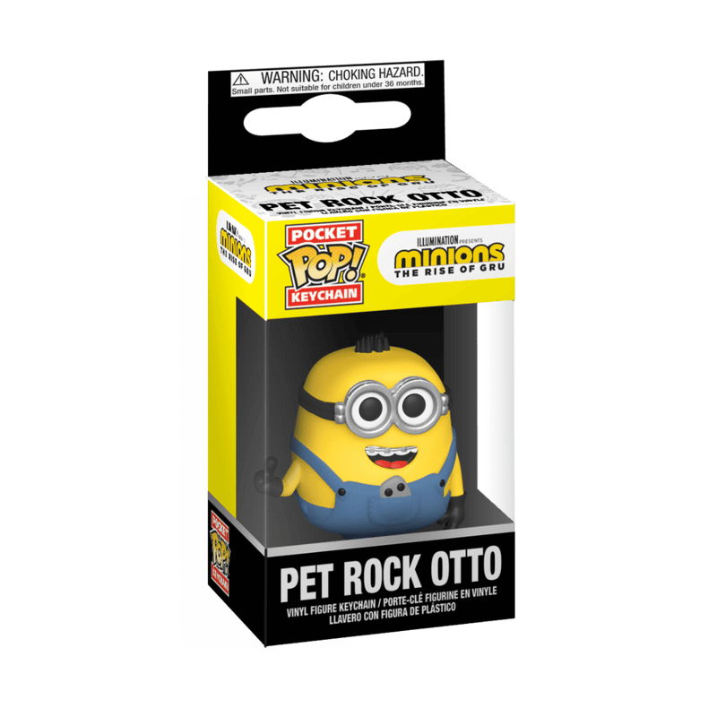 FUNKO POP KEYCHAIN: MINIONS 2 - PET ROCK OTTO 889698477956