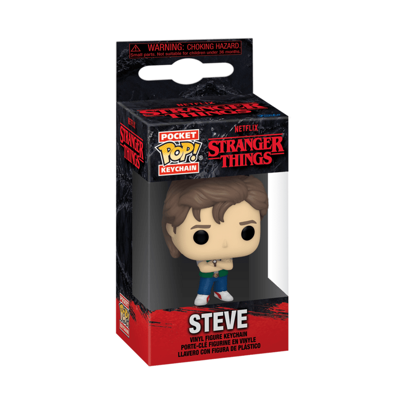 FUNKO POP KEYCHAIN: ST S4 - STEVE 889698623858