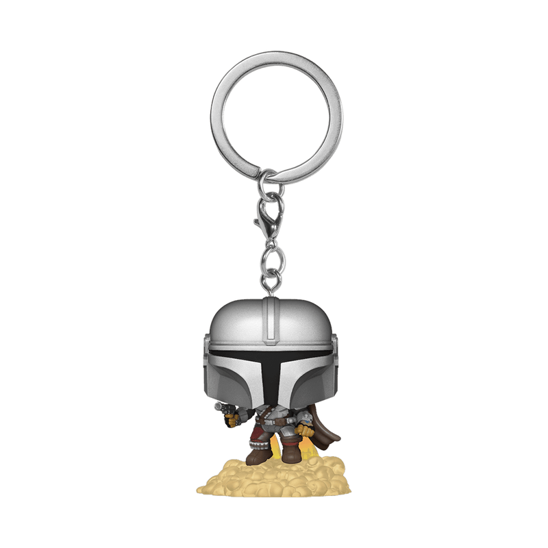 FUNKO POP KEYCHAIN: THE MANDALORIAN - THE MANDALORIAN W BOOSTER 889698530460