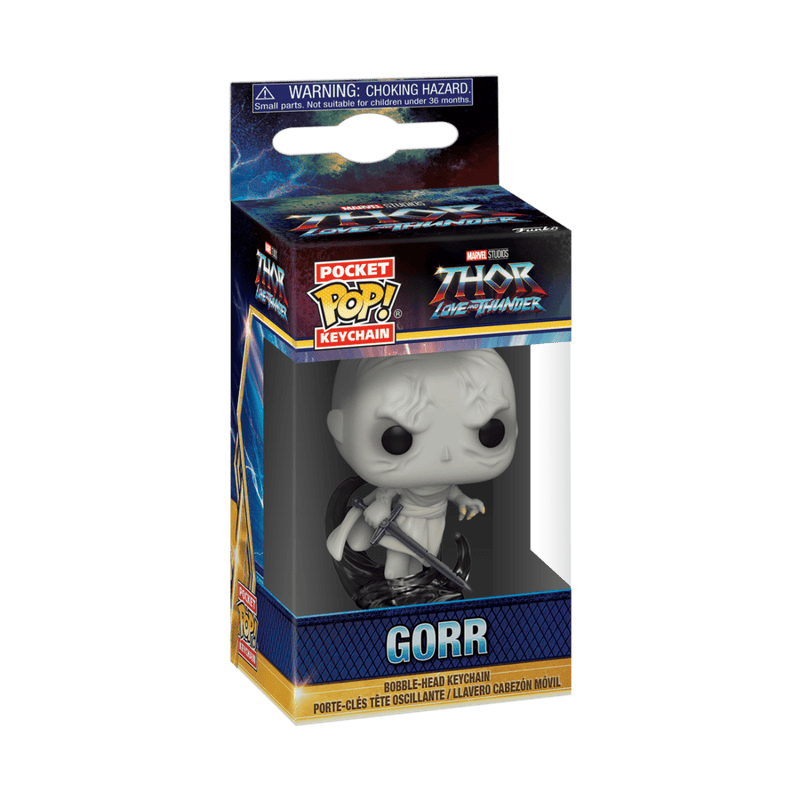 FUNKO POP KEYCHAIN: THOR L&T - GORR 889698624190