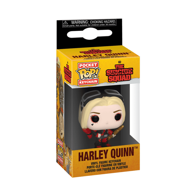 FUNKO POP KEYCHAIN: TSS - HARLEY QUINN (BODYSUIT) 889698560061