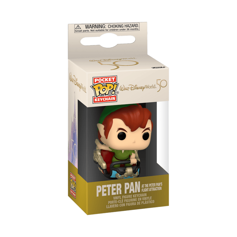 FUNKO POP KEYCHAIN: WDW50 - PETER ON PPF 889698603935