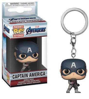 FUNKO POP KEYCHAINS: MARVEL - ENDGAME - CAPTAIN AMERICA 889698366786