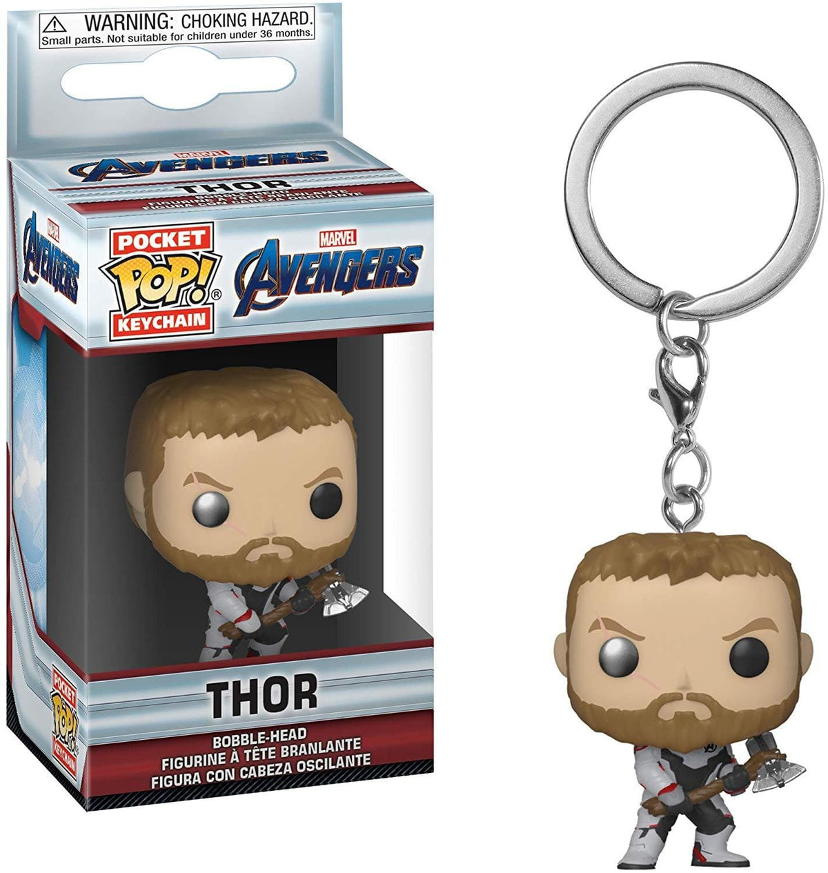 FUNKO POP KEYCHAINS: MARVEL - ENDGAME - THOR (TS) 889698366793