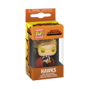 FUNKO POP KEYCHAINS: MHA- HAWKS 889698580427