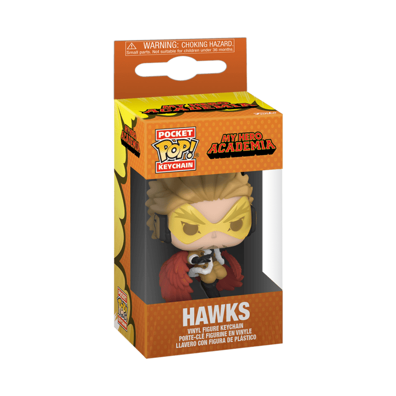 FUNKO POP KEYCHAINS: MHA- HAWKS 889698580427