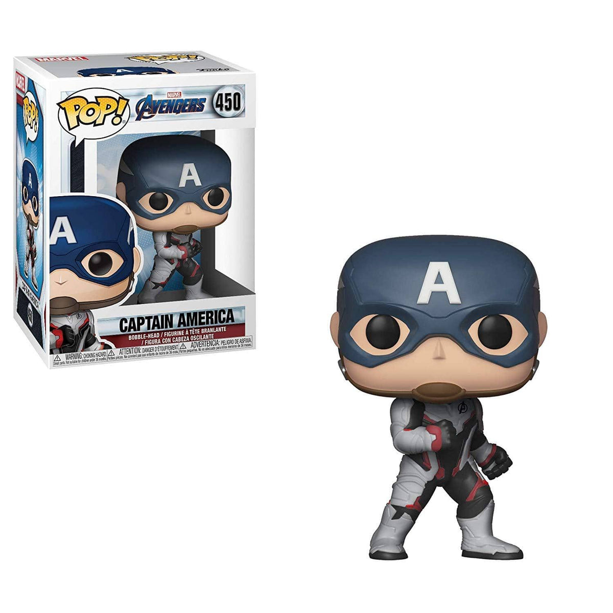FUNKO POP MARVEL: AVENGERS ENDGAME - CAPTAIN AMERICA (TS 889698366618