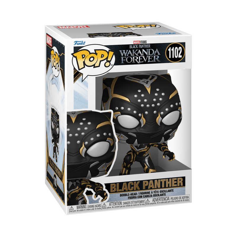 FUNKO POP: MARVEL - BLACK PANTER - BLACK PANTER 889698667180