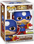 FUNKO POP! MARVEL: INFINITY WARPS - SOLDIER SUPREME (GLOW) (EXC.) 889698563406