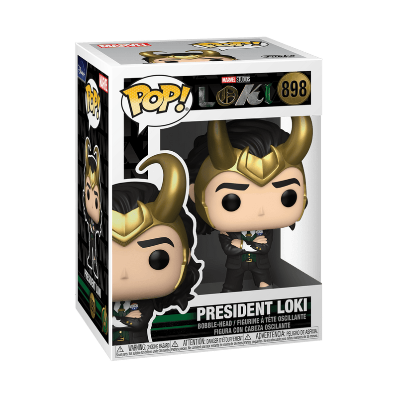 FUNKO POP MARVEL: LOKI - PRESIDENT LOKI 889698557436