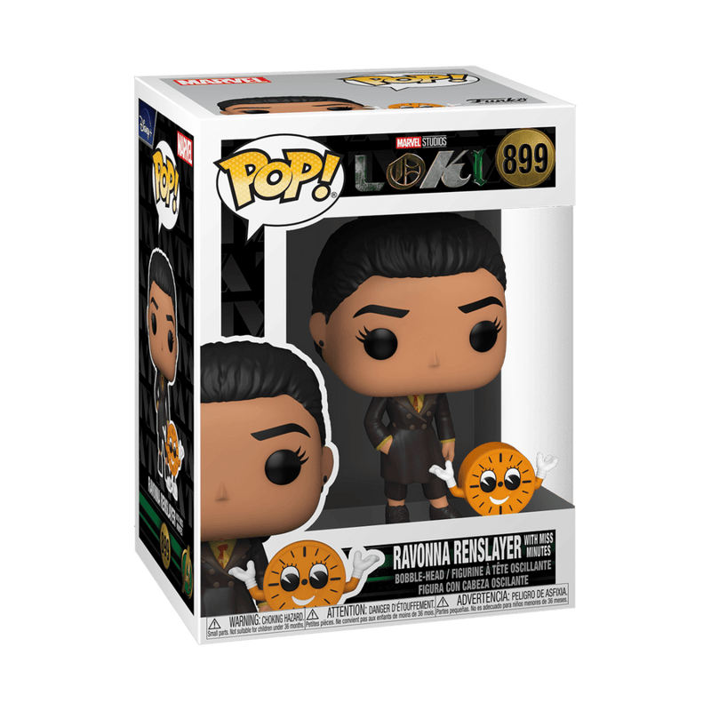 FUNKO POP: MARVEL - LOKI RAVONNA WITH MISS MINUTES 889698557450