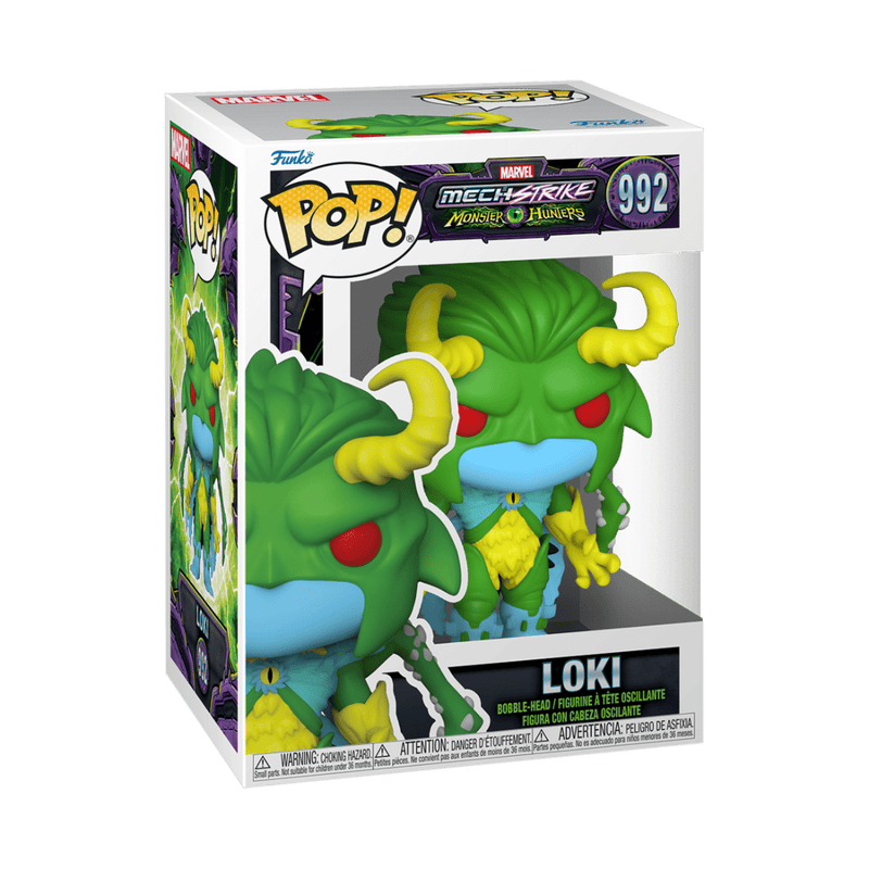 FUNKO POP MARVEL: MONSTER HUNTERS- LOKI 889698615242