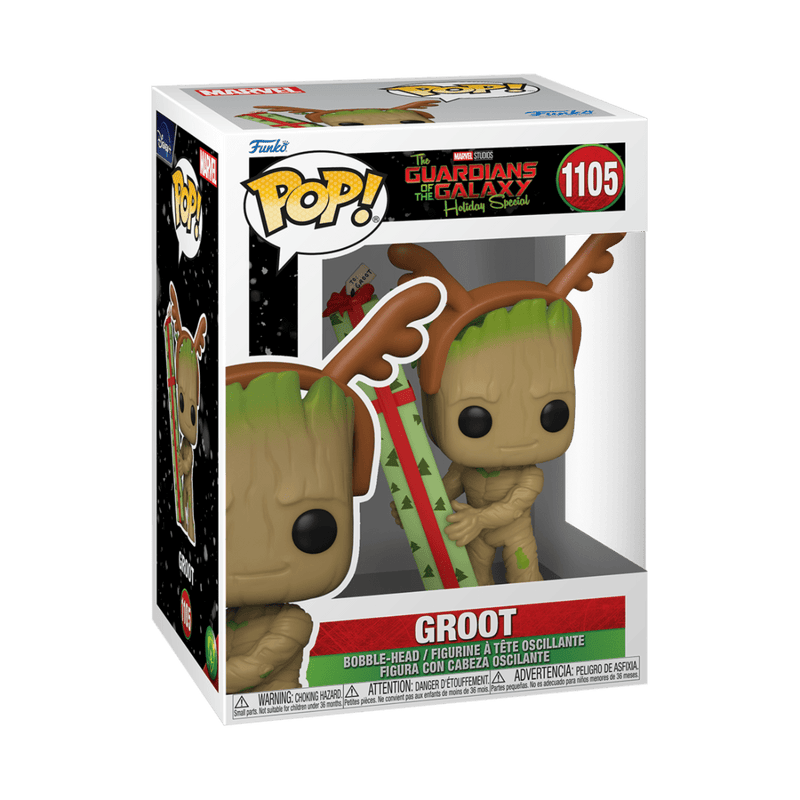 FUNKO POP! MARVEL: THE GUARDIANS OF THE GALAXY HOLIDAY SPECIAL - GROOT 889698643320