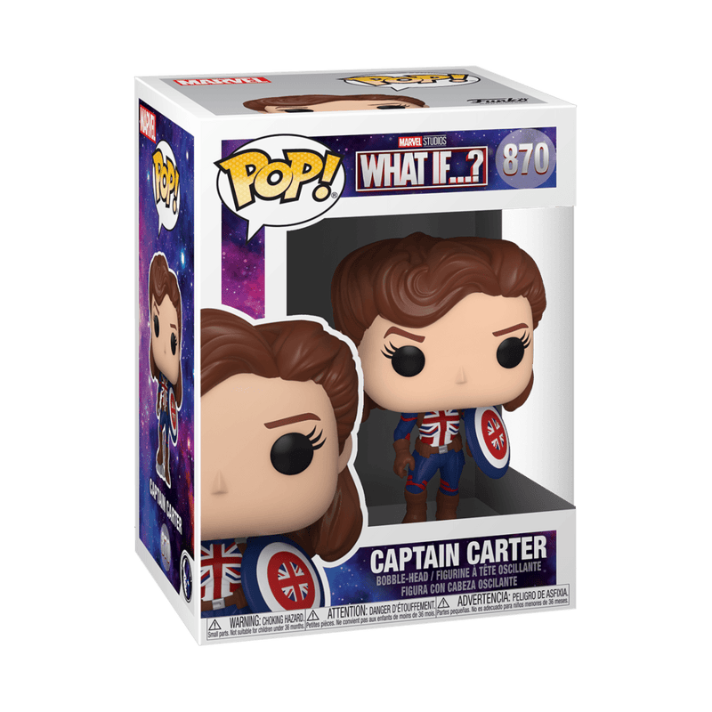 FUNKO POP MARVEL: WHAT IF - CAPTAIN CARTER 889698558112