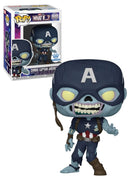 FUNKO POP! MARVEL: WHAT IF - ZOMBIE CAPTAIN AMERICA 889698582544