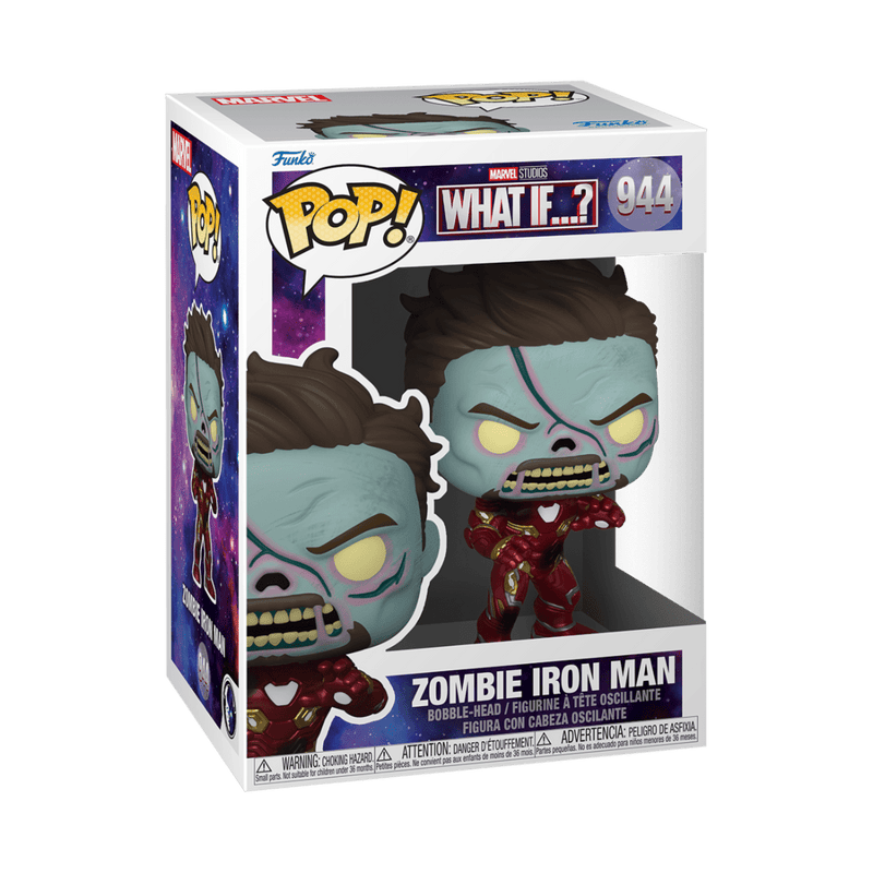 FUNKO POP MARVEL: WHAT IF - ZOMBIE IRON MAN 889698573795