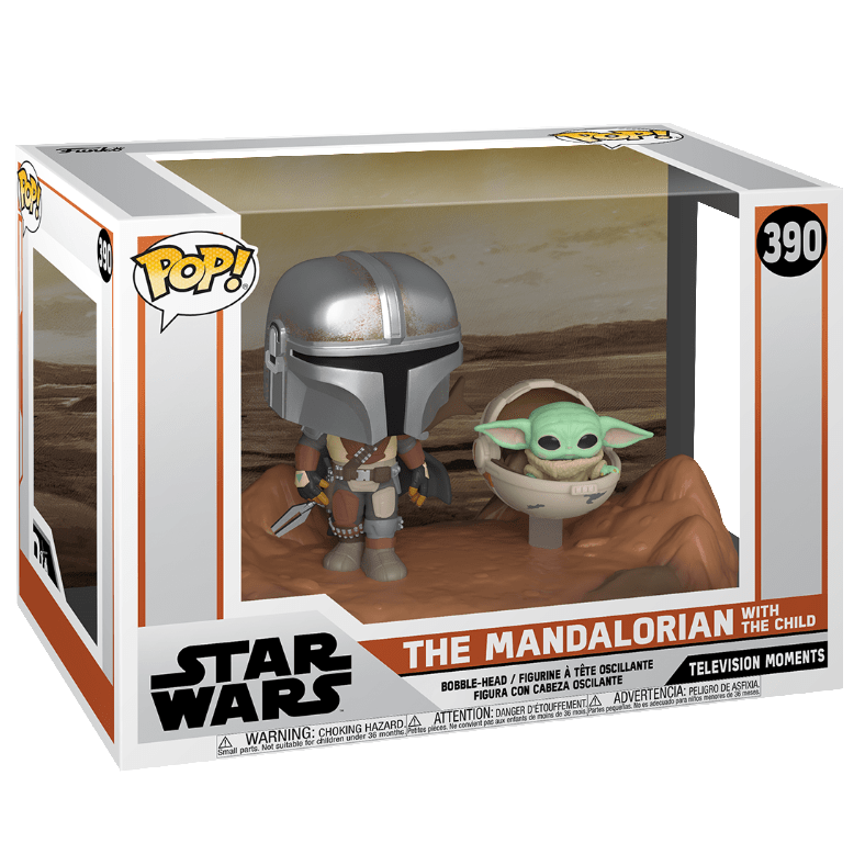 FUNKO POP MOMENT: MANDALORIAN - MANDALORIAN & THE CHILD 889698499309