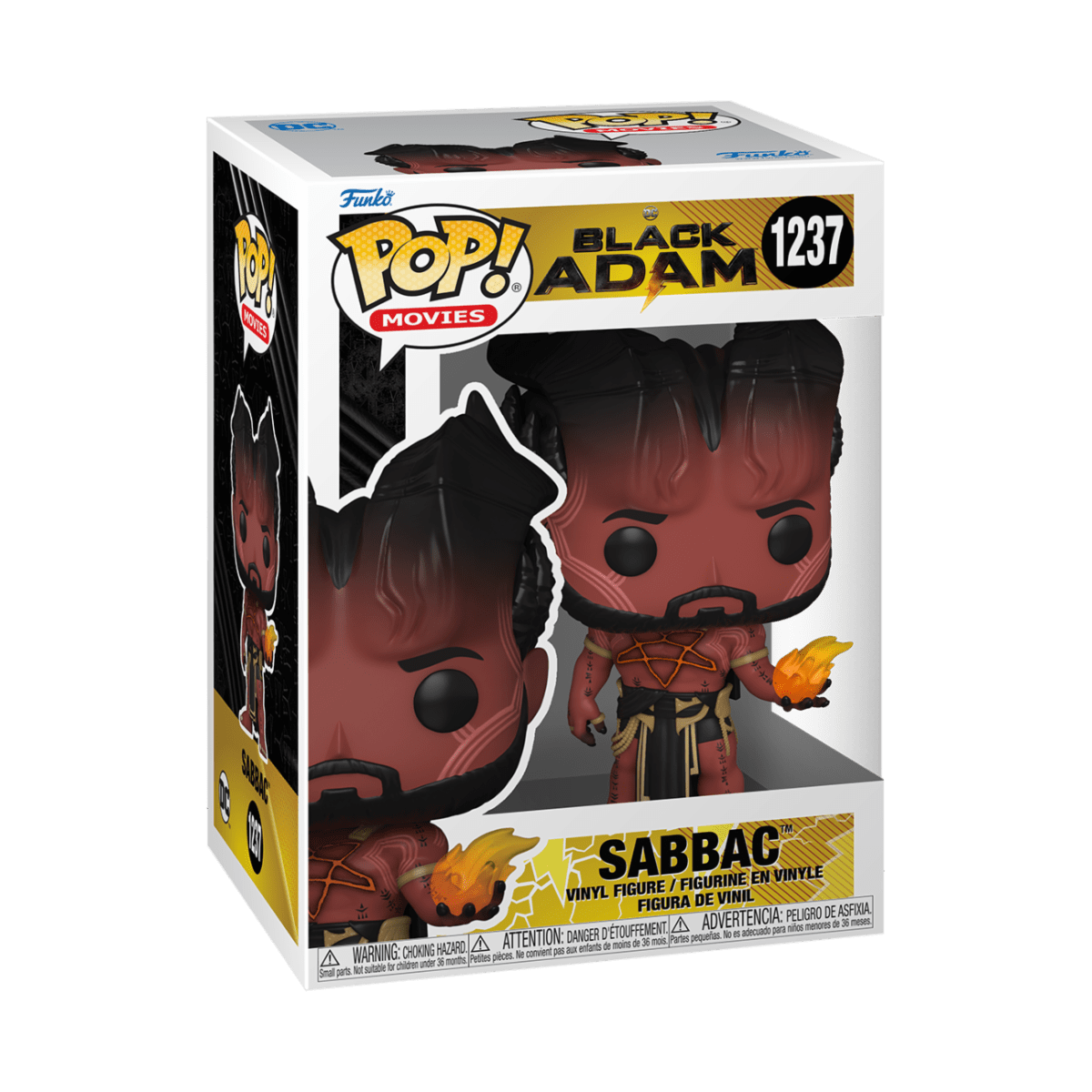 FUNKO POP MOVIES: BLACK ADAM - SABBAC 889698641944