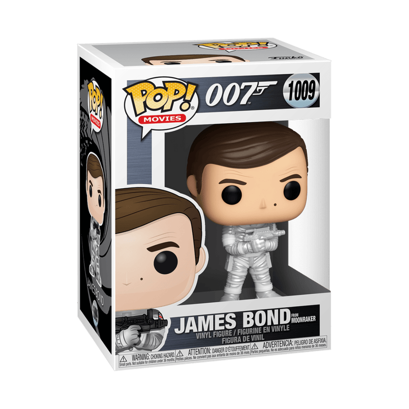 FUNKO POP MOVIES: JAMES BOND - ROGER MOORE (MOONRAKER) 889698356367