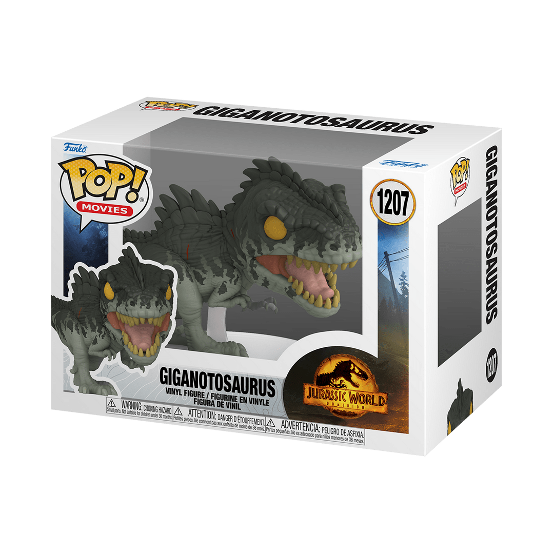 FUNKO POP MOVIES: JURASSIC WORLD 3 - GIGANOTOSAURUS – igabiba