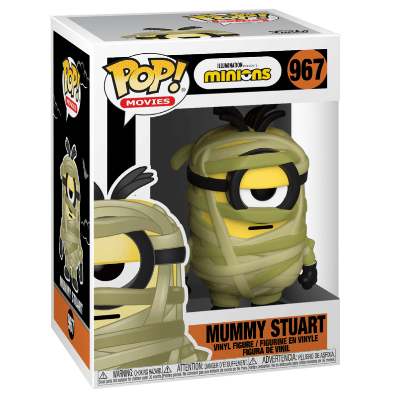 FUNKO POP MOVIES: MINIONS - MUMMY STUART 889698497886