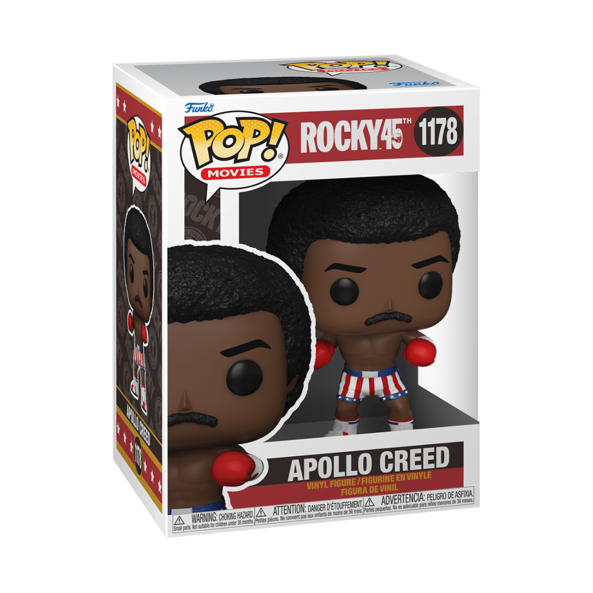 FUNKO POP MOVIES: ROCKY 45TH - APOLLO CREED 889698592512