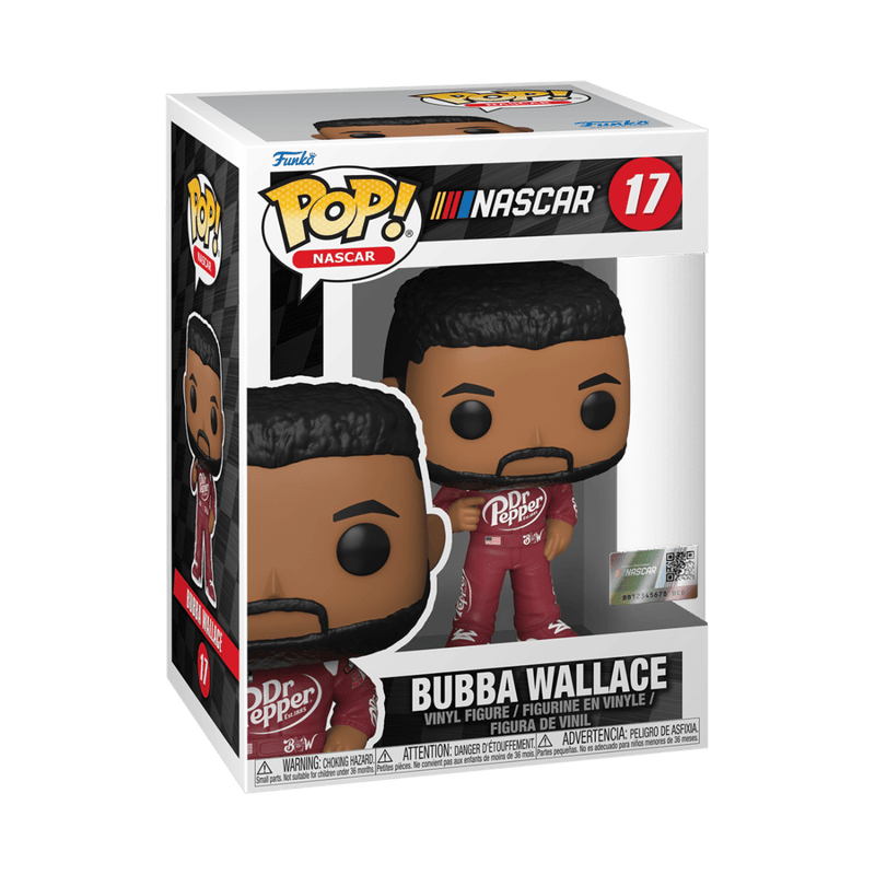 FUNKO POP NASCAR: BUBBA WALLACE (DR PEPPER)  889698592352