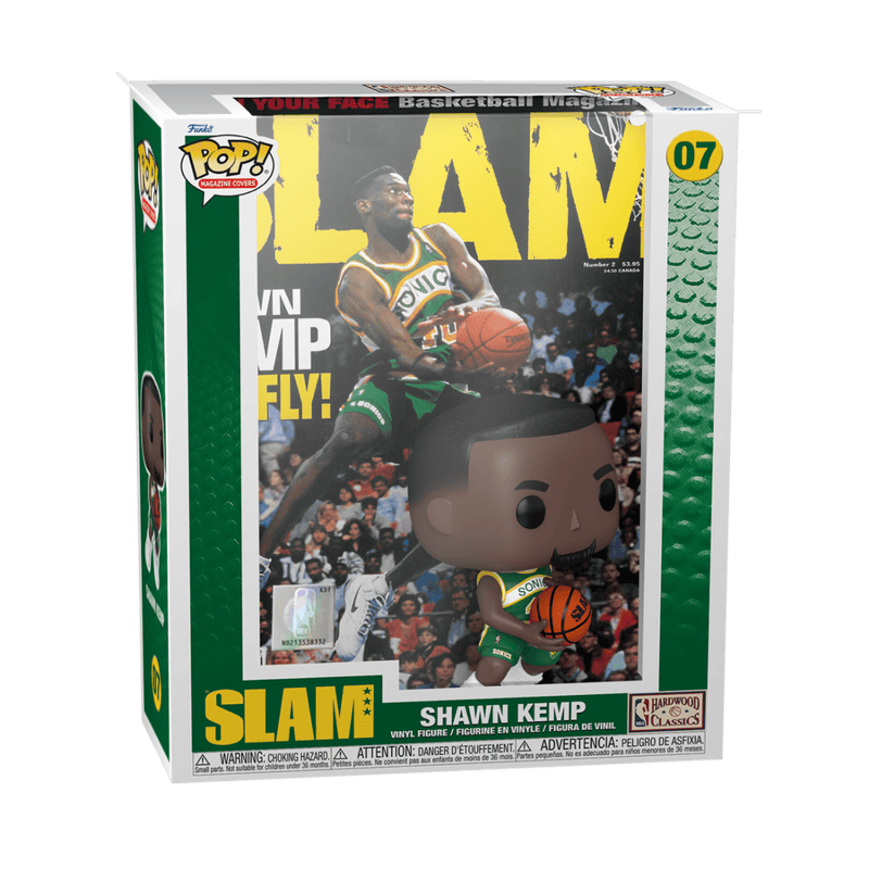 FUNKO POP NBA COVER: SLAM- SHAWN KEMP 889698640039