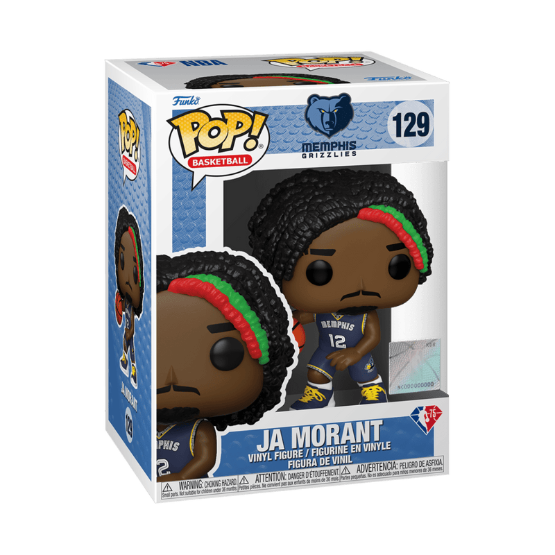 FUNKO POP NBA: GRIZZLIES - JA MORANT (DARK BLUE JERSEY) 889698576307