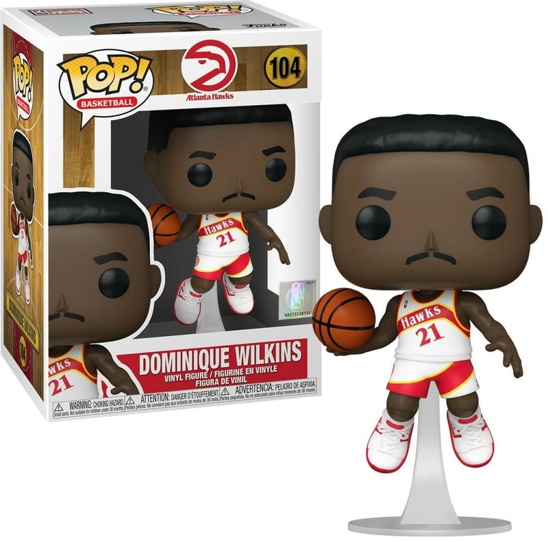 FUNKO POP NBA: LEGENDS- DOMINIQUE WILKINS (HAWKS HOME) 889698552172