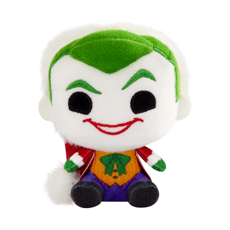 FUNKO POP PLUSH: DC HOLIDAY- 4" JOKER 889698579414