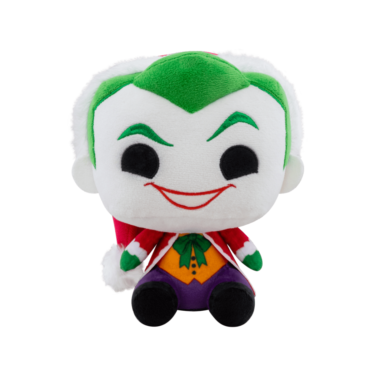 FUNKO POP PLUSH: DC HOLIDAY - 7" SANTA JOKER 889698510639