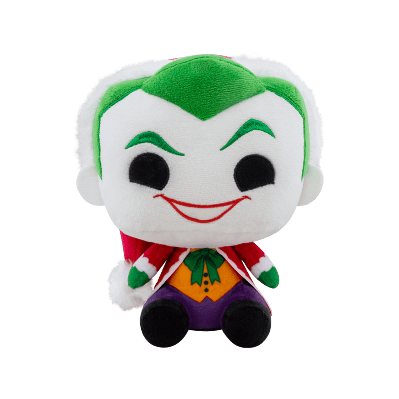 FUNKO POP PLUSH: DC HOLIDAY - 7" SANTA JOKER 889698510639