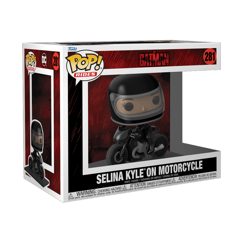 FUNKO POP RIDE DLX: SELINA ON MOTORCYCLE 889698592871