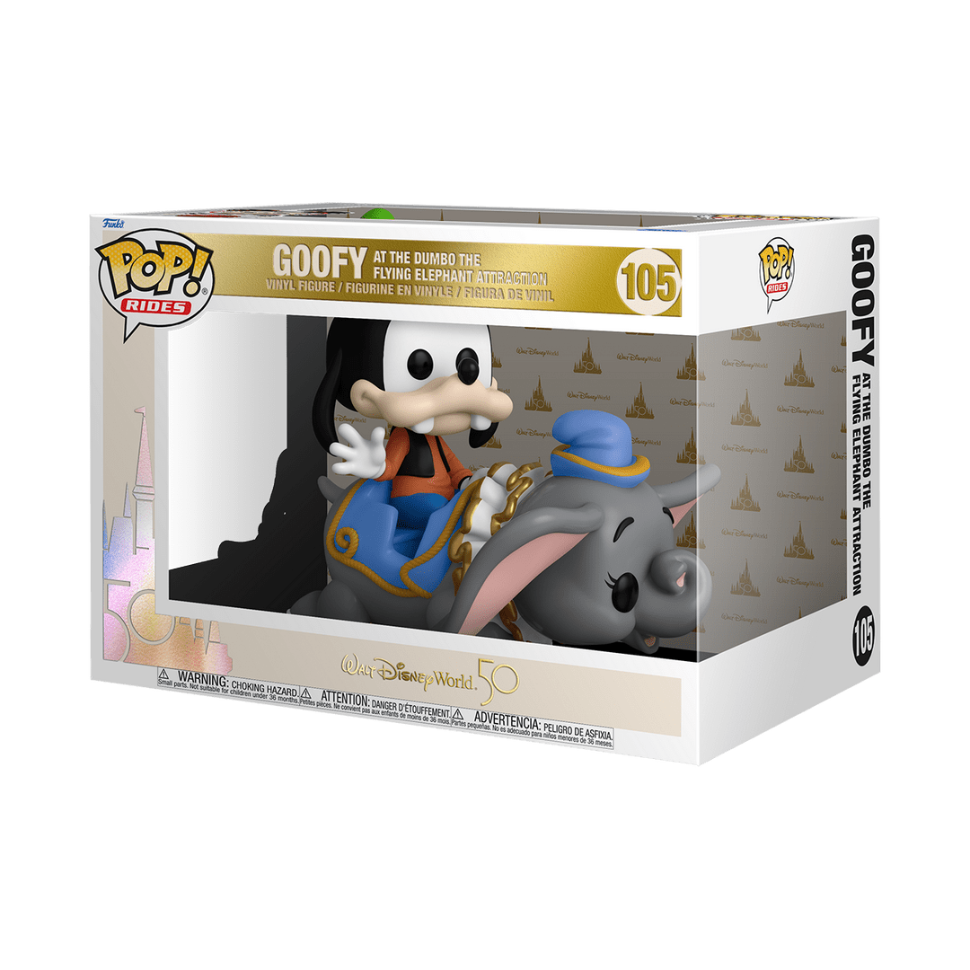 FUNKO POP RIDE SUPDLX: WDW50 - DUMBO W/GOOFY 889698505710