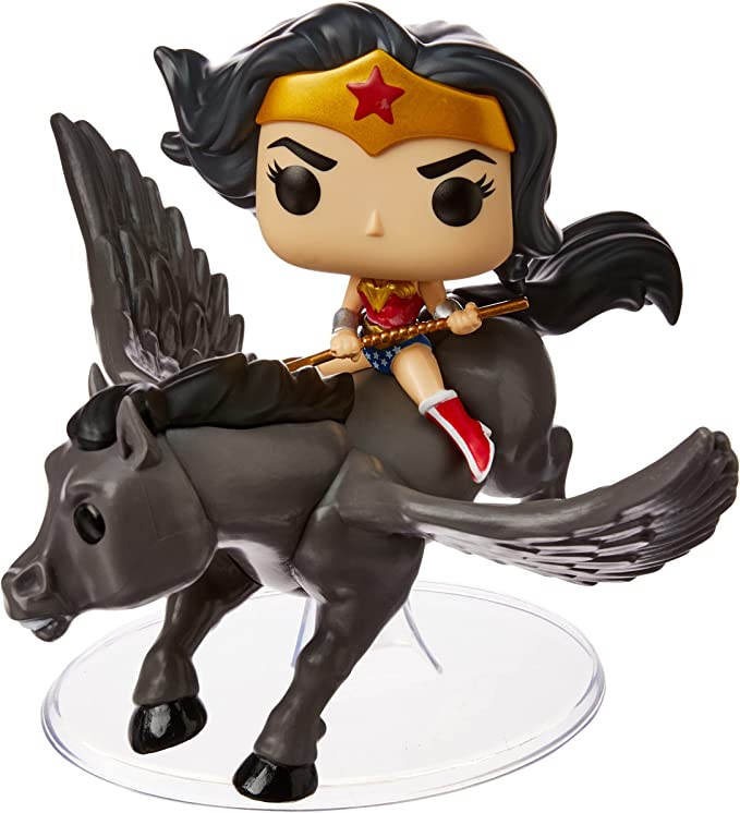 FUNKO POP RIDE SUPER DELUXE: WW 80TH - WW ON PEGASUS 889698549899