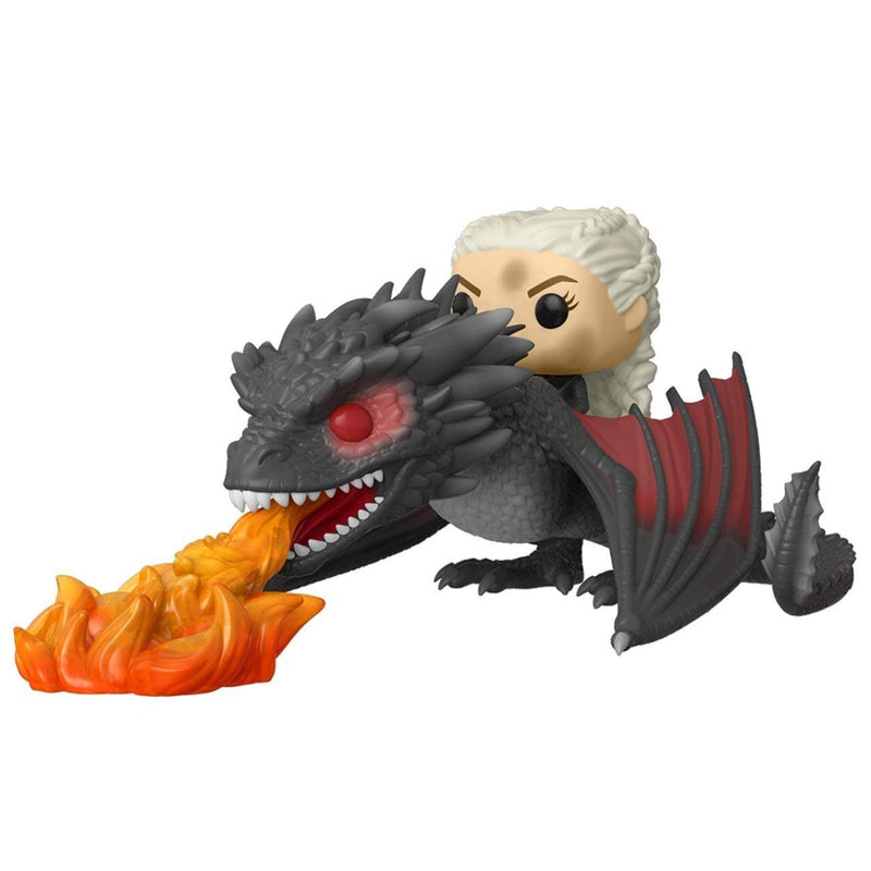 FUNKO POP RIDES: GOT - DAENERYS ON FIERY DROGON 889698453387