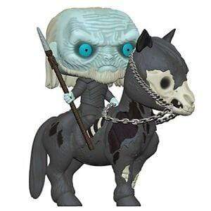 FUNKO POP RIDES: GOT S10 - WHITE WALKER ON HORSE 889698376693