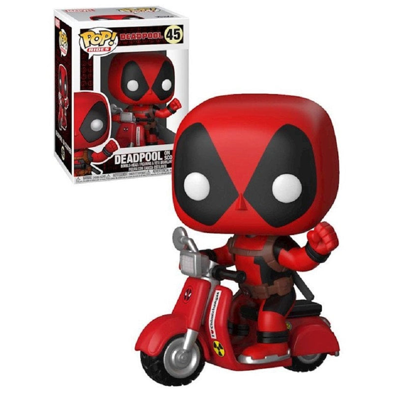 FUNKO POP! RIDES: MARVEL: DEADPOOL: DEADPOOL & SCOOTER 889698309691