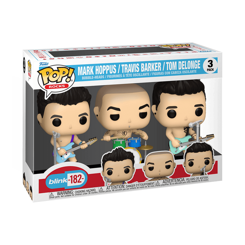 FUNKO POP ROCKS: BLINK-182 - POP 3PK 889698678377