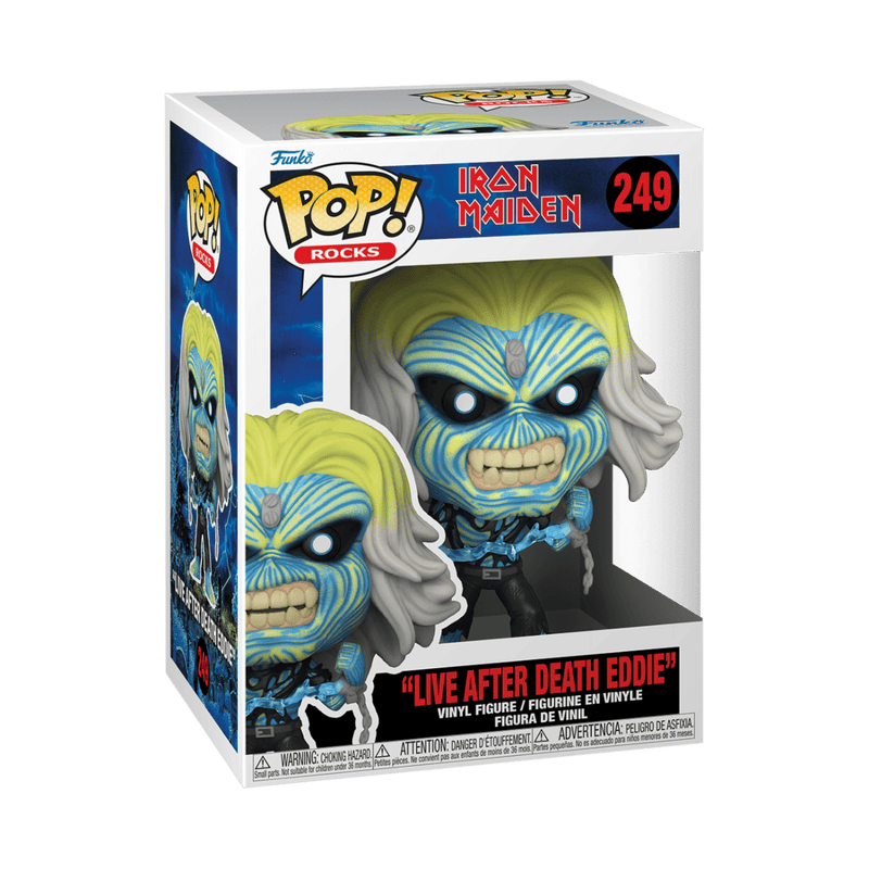FUNKO POP ROCKS: IRON MAIDEN - EDDIE - LIVE AFTER DEATH 889698576086