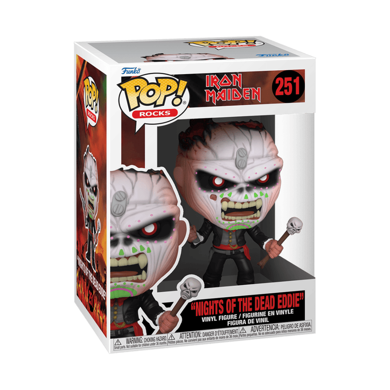 FUNKO POP ROCKS: IRON MAIDEN - EDDIE - NIGHTS OF THE DEAD 889698576109
