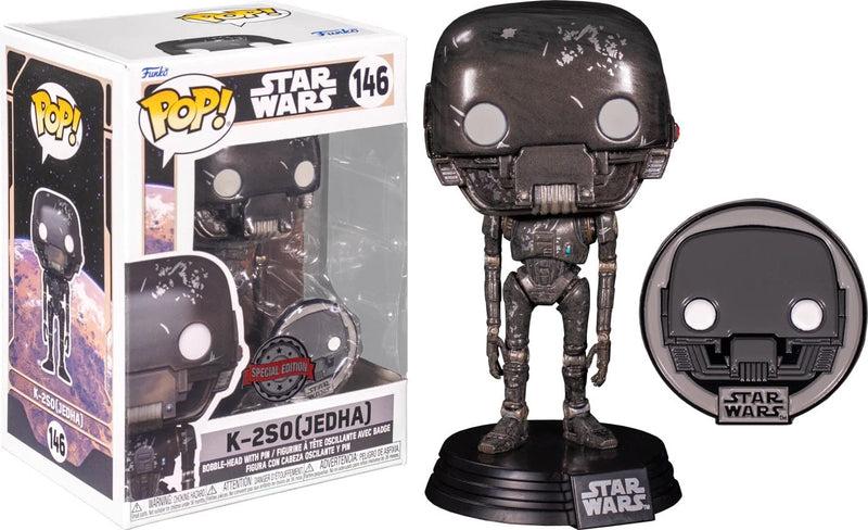 FUNKO POP STAR WARS: ATG- K-2SO W/PIN 889698554978