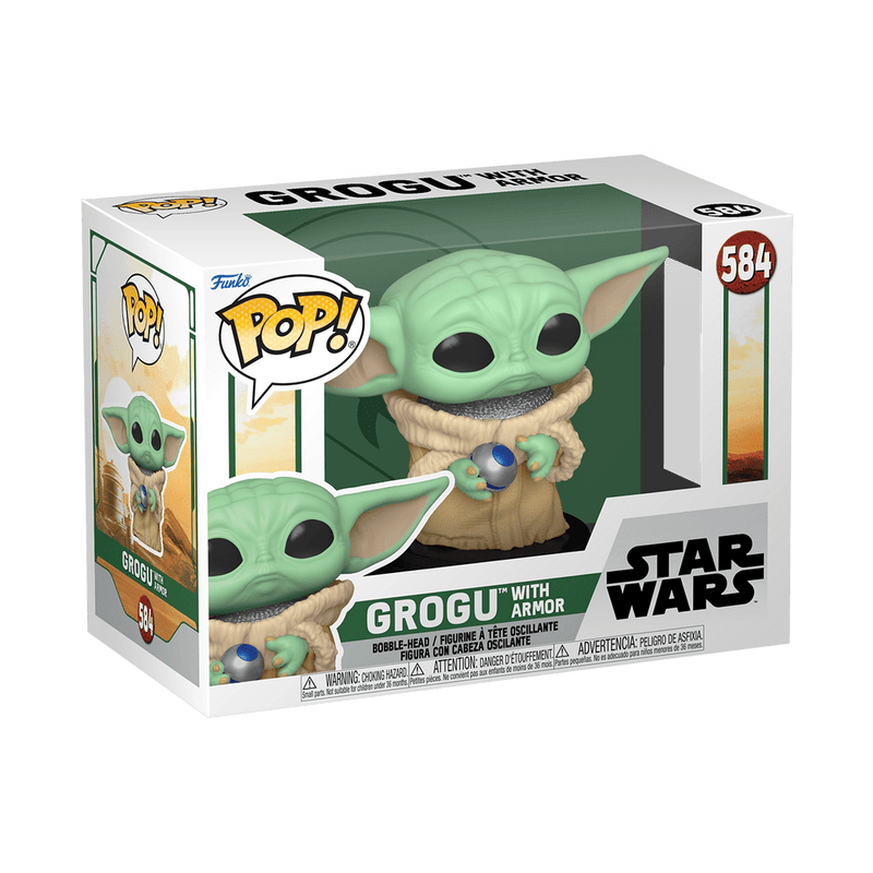 FUNKO POP STAR WARS: BOBF- GROGU W/ARMOR 889698686501