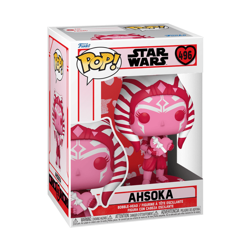 FUNKO POP STAR WARS: VALENTINES S2 - AHSOKA 889698601207