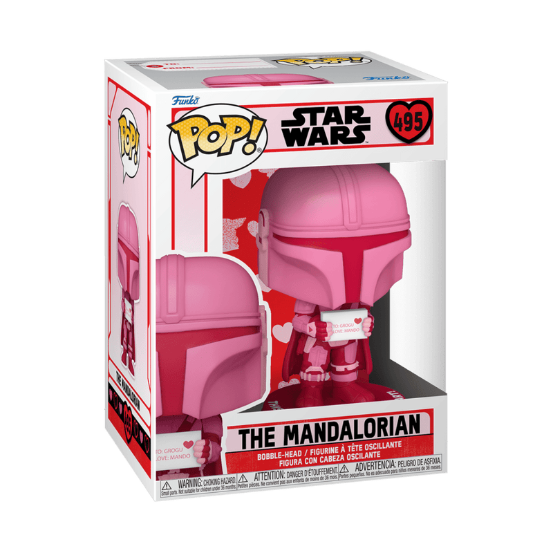 FUNKO POP STAR WARS: VALENTINES S2 - MANDALORIAN 889698601269