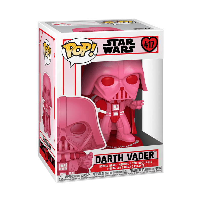 FUNKO POP STAR WARS: VALENTINES - VADER W/HEART 889698528726